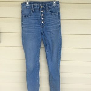AEO jeans; 0 short